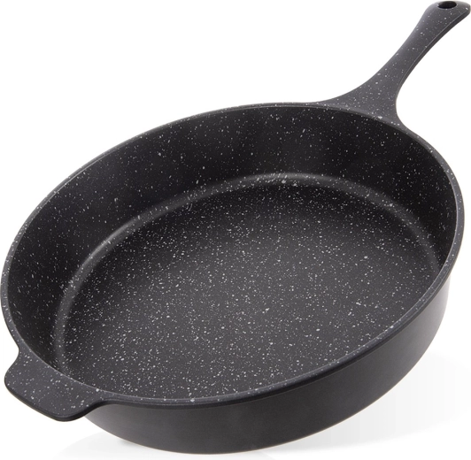 Sartén profunda GRANDE de aluminio fundido 28 cm, 3 l