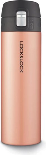 Termo de acero inoxidable One Touch 500 ml rosa dorado