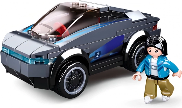 Sluban Town coche eléctrico – set de construcción de 136 piezas