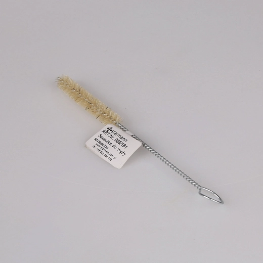 Cepillo para lavar tubos de ensayo de 10 mm con cerdas claras