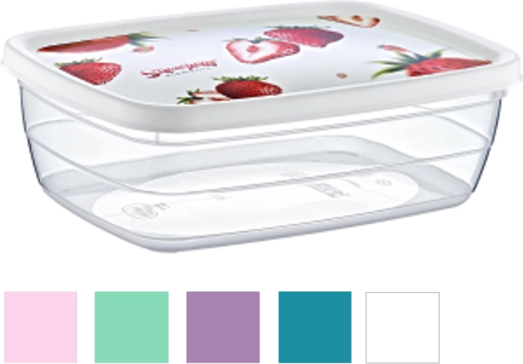 Recipiente rectangular Deco Trend 1,2 l