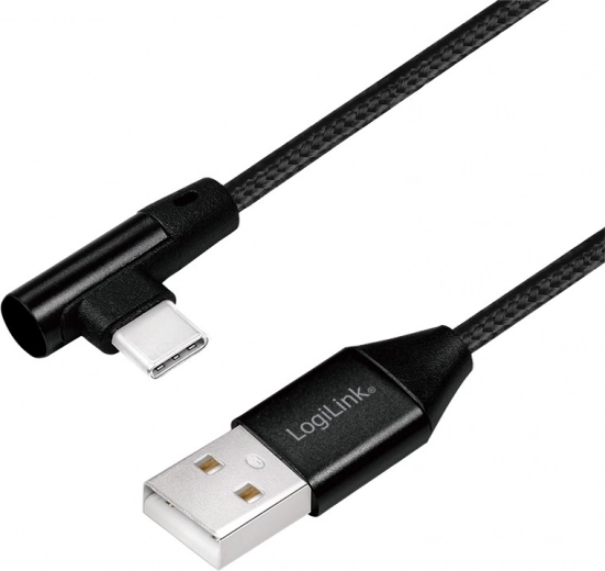 Cable USB 2.0 en ángulo USB-C 0,3 m