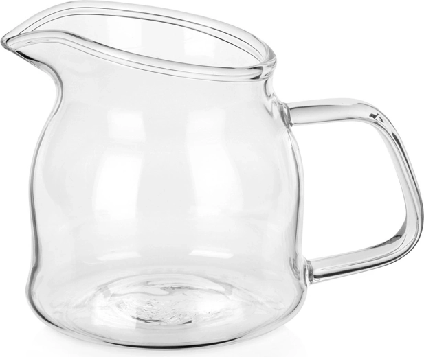 Lechera de vidrio de 180 ml de vidrio de borosilicato
