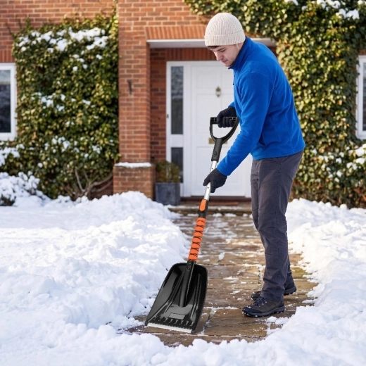 Pala telescópica para nieve