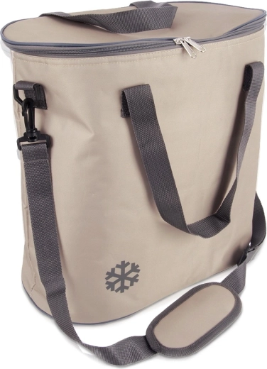 Bolsa térmica VILDE 30 l, beige (38,5 × 21,5 × 36 cm)