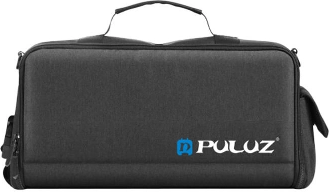 Bolsa de hombro para fotografía PULUZ – bolsa impermeable negra para cámara y accesorios