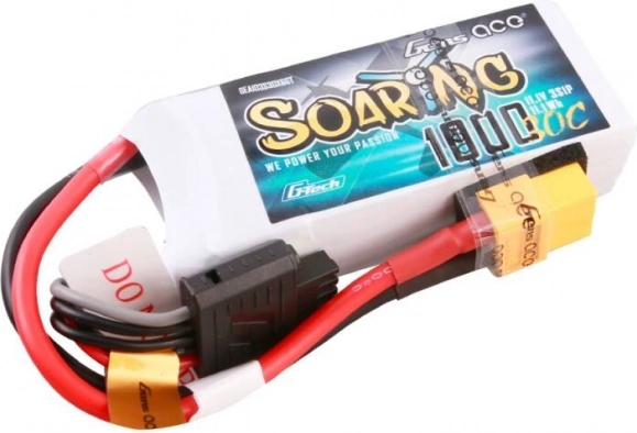 Batería LiPo Gens Ace G-Tech Soaring 1000 mAh 11,1 V 30C 3S