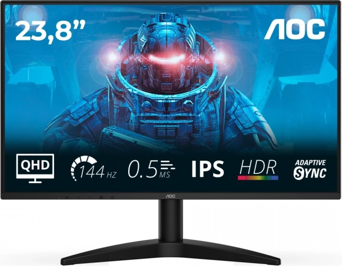 monitor IPS de 23,8" 144 Hz con HDMI y DisplayPort