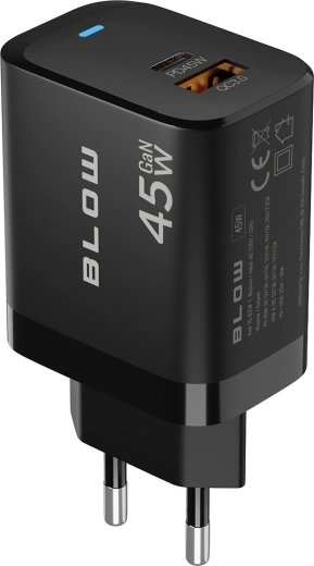Carga rápida de 45 W con Power Delivery