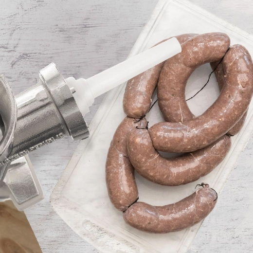 Ideal para la elaboración casera de salchichas