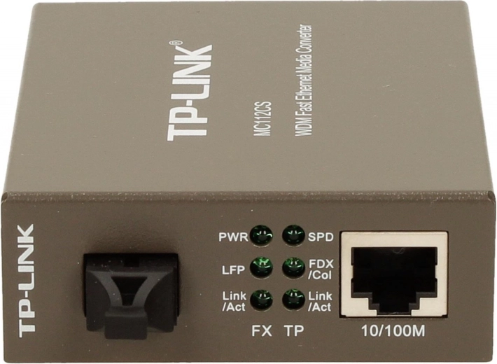 TP-LINK MC112CS WDM Fast Ethernet Media Converter