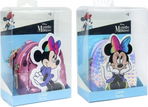 Llavero con mini mochila MINNIE MOUSE para niños
