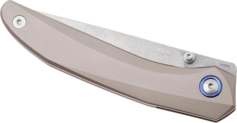 Mango de aluminio ligero en tono gunmetal