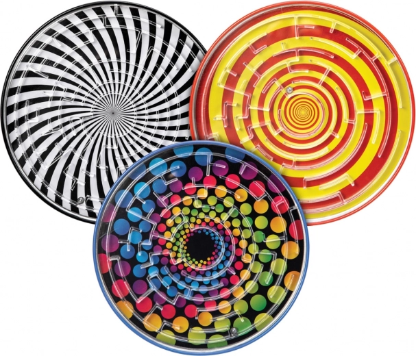 Laberinto de bolsillo metálico SCHYLLING – 3 variantes de color
