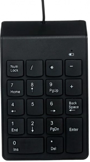 Teclado numérico con cable USB