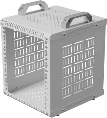 Rack abierto Lanberg 10" 6U 280 × 300 gris
