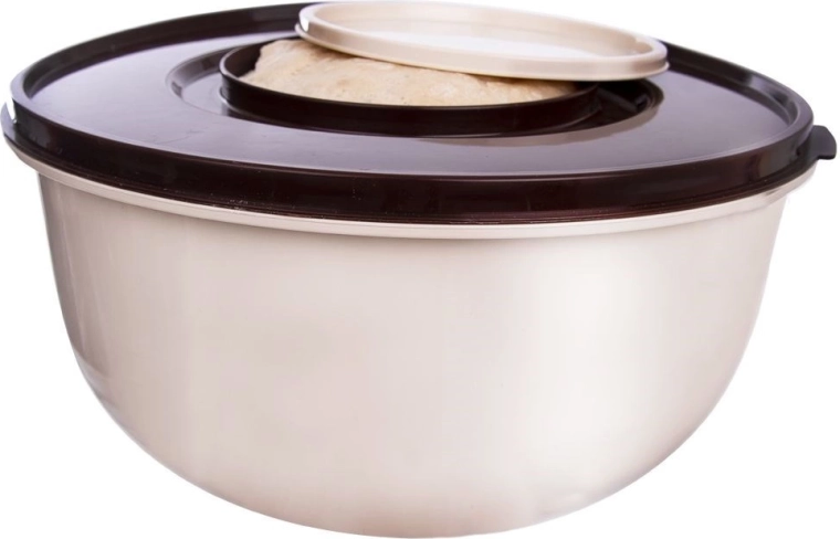 Bol de cocina para mezclar con tapa 27 cm, 5 l