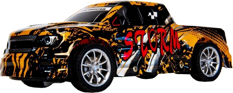 Coche de carreras teledirigido Storm naranja - 1 unidad