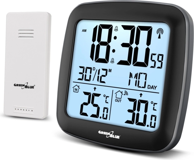 Medición inalámbrica de la temperatura exterior