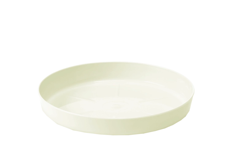 Plato para maceta crema Lamela n.º 6