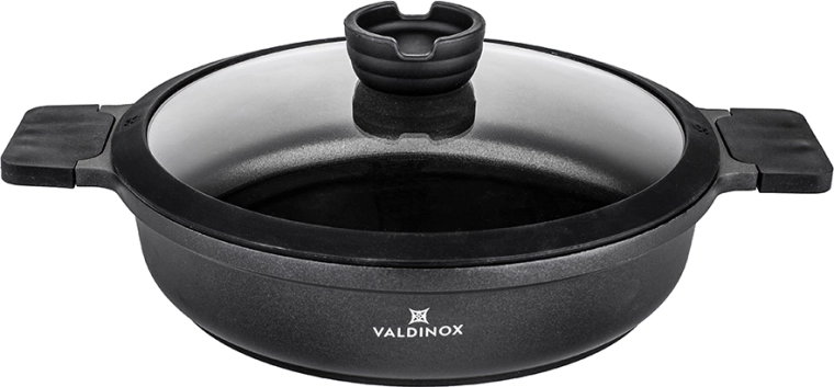 Cacerola Valdinox Expert de 28 cm con tapa, 3,5 l
