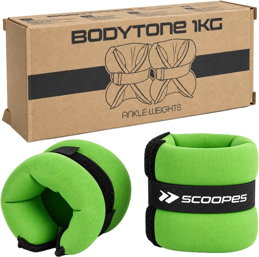 Lastre BodyTone para muñeca 1 kg verde - 1 pieza