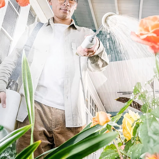 Difusión fina y uniforme para plantas sanas