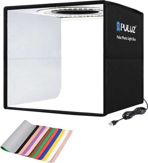 Carpa fotográfica LED Puluz 25 cm