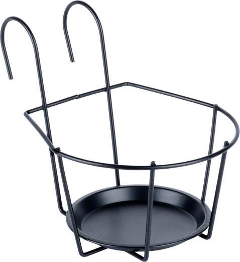 Bandeja estable y soporte seguro para la maceta