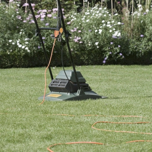 Alcance cómodo para maquinaria de jardín