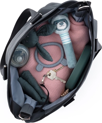 Organización inteligente con bolsillo térmico y compartimento impermeable