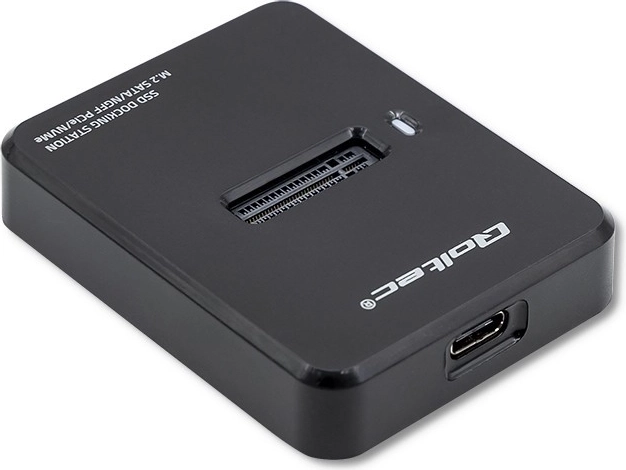 Estación de acoplamiento para SSD M.2 SATA/PCIe NGFF/NVMe con USB 3.1