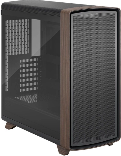 Caja de ordenador Summit negra TG light tint