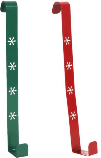 Soporte metálico para puerta para corona de Adviento de 30 cm - 1 unidad