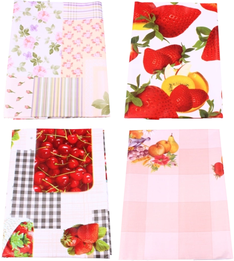 Mantel de hule impermeable 110 × 140 cm con tela no tejida