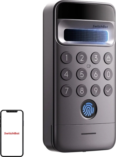Teclado SwitchBot para cerraduras inteligentes Keypad Vision Pro