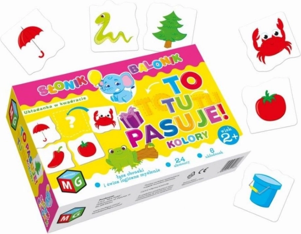 Puzzle Colors – aquí encaja: colores