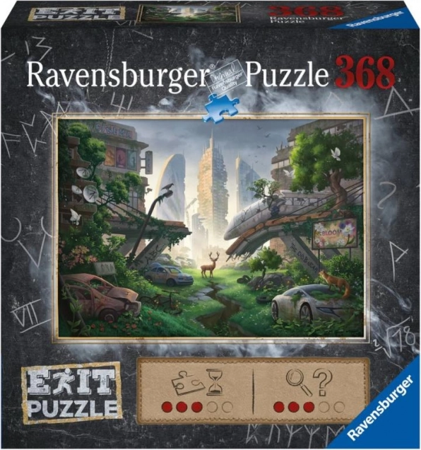 Puzzle Ravensburger EXIT: Ciudad abandonada 368 piezas