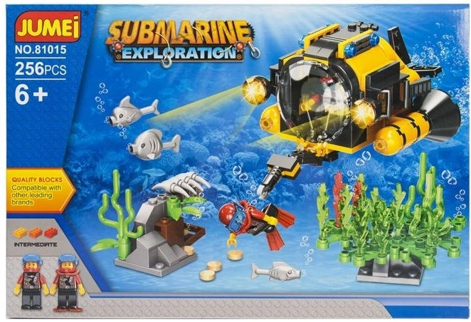 Jumei expedición submarina – set de construcción de 256 piezas - 1 unidad