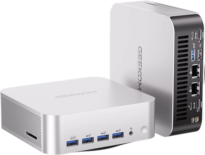 Mini PC GEEKOM A9 Max con AMD Ryzen AI 9 HX 370, 32 GB de RAM y 1 TB SSD, Windows 11 Pro