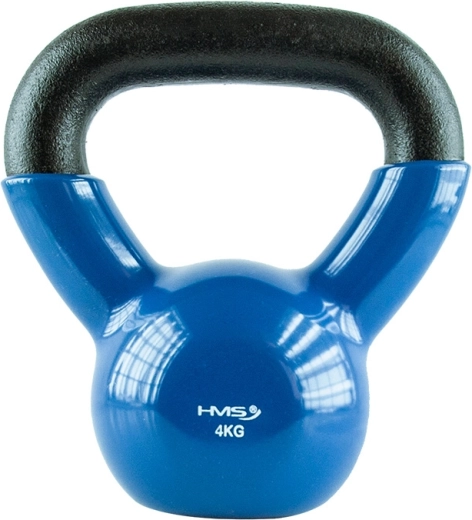 Kettlebell HMS 4 kg de vinilo