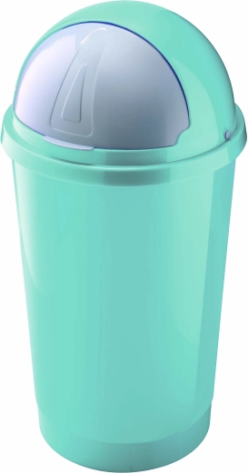 Papelera de plástico HEIDRUN 6 l con tapa basculante