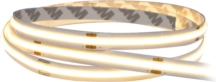Tira LED COB Solight de 50 m, blanco cálido, 10 W/m, 1000 lm/m, 8 mm