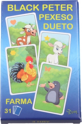 Juego de cartas Černý Petr Granja