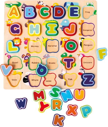 Aprendizaje del alfabeto inglés jugando