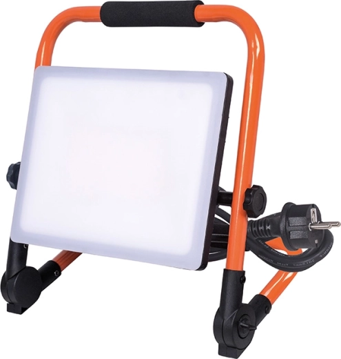Foco de trabajo LED Solight con soporte plegable, 100 W, 9000 lm, 4000 K, IP65