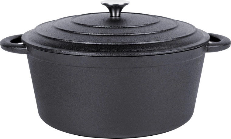 Tapa robusta con pomo de acero inoxidable