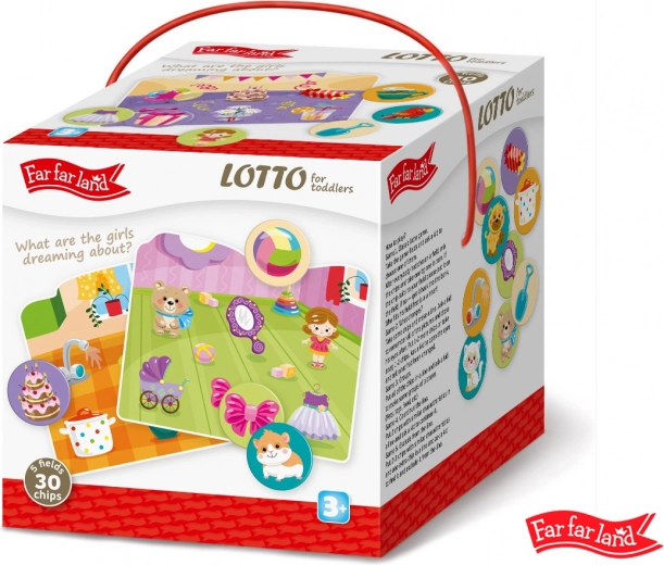 Loto Far Far Land para niñas