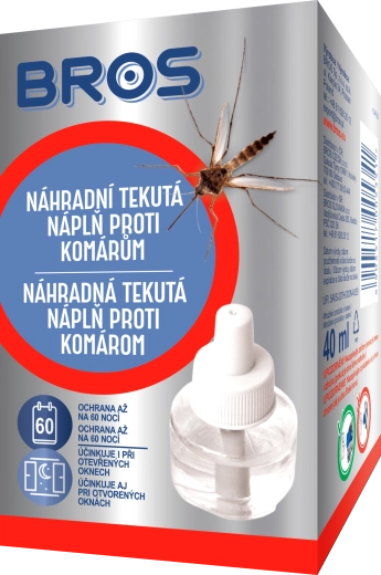 Recambio líquido Bros contra mosquitos 40 ml