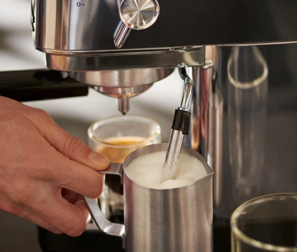 Lanza de vapor para cappuccino y latte
